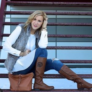 Soft Leather camel handbag